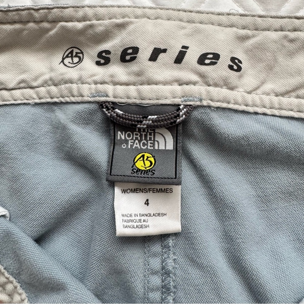 The North Face A5 Series Light Blue Capri Pants Outdoor Cropped Size 4 - Picture 6 of 14